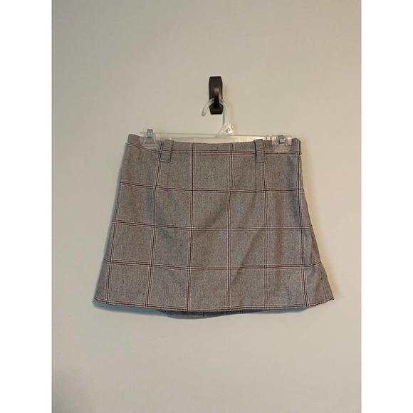 Abercrombie & Fitch Fall Plaid Mini Skirt Skort Size Small - Picture 1 of 6